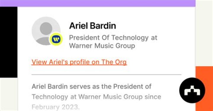 Ariel Bardin Named President of Technology At WMG