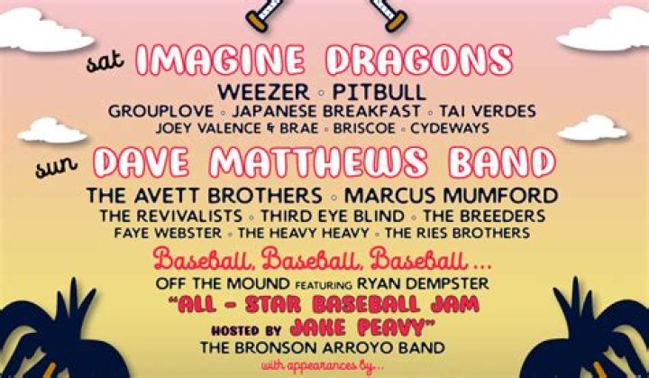 Dave Matthews Band and Imagine Dragons Announced as Innings Festival Florida Headliners