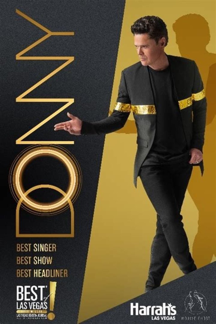 Donny Osmond Announces 2023 Las Vegas Residency Dates at Harrah’s Las Vegas