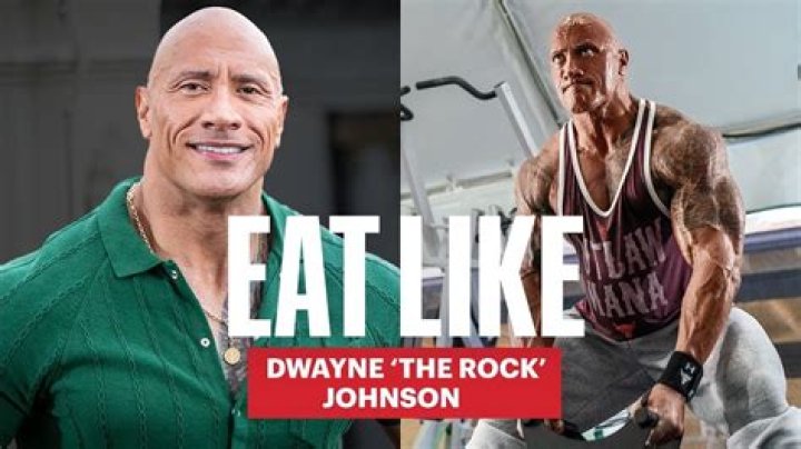 How Many Calories Does Dwayne 'The Rock' Johnson Eat Per Day?