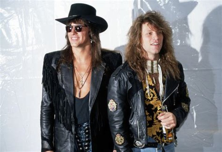 Jon Bon Jovi, Richie Sambora Film Video With NYC Fire And Police Department Members