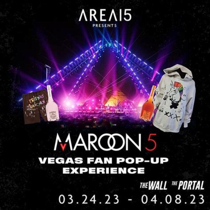 Maroon 5 Announce Las Vegas Fan Pop-Up Experience In Support of Park MGM Residency at Dolby Live