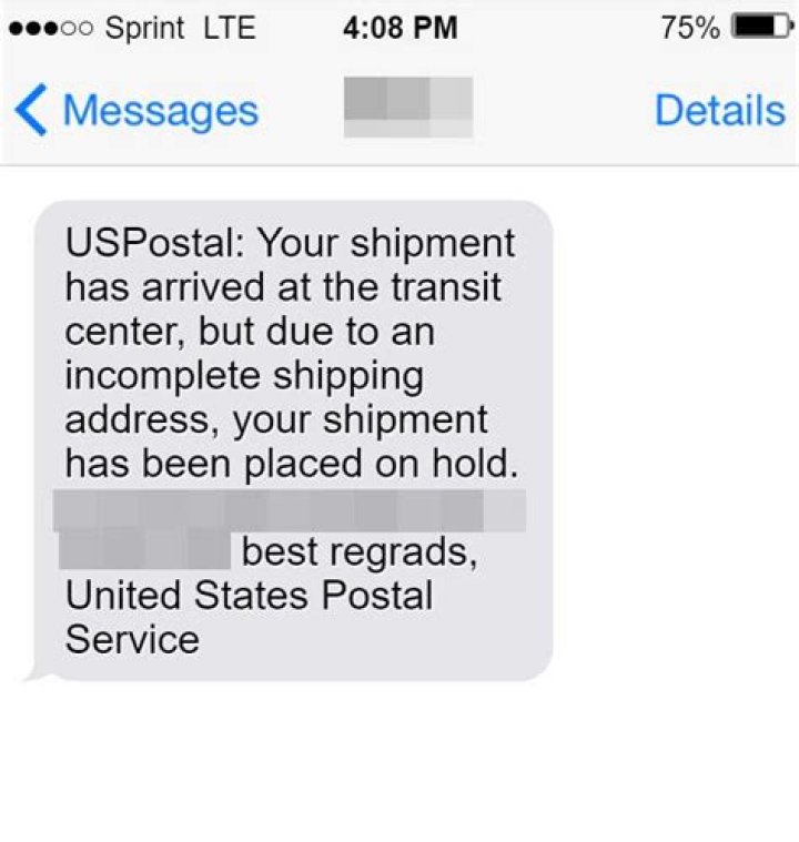 This Message From the USPS Is Actually a Scam — Best Life
