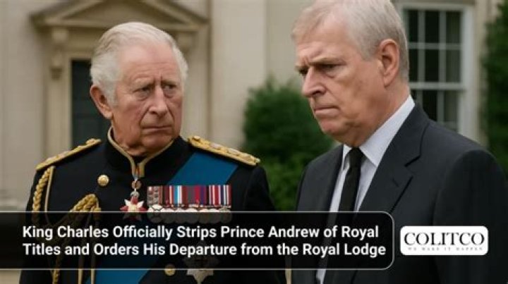 Why Charles Can't Strip Prince Andrew of His Titles Despite Epstein Scandal
