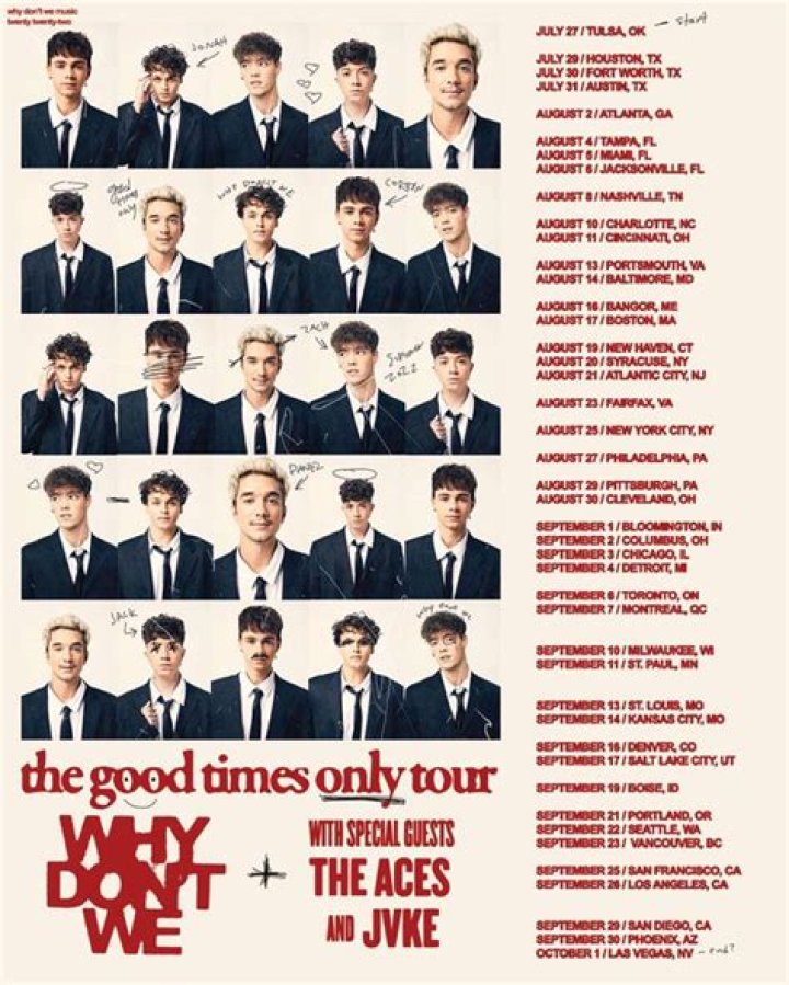 Why Don’t We Announces Hiatus and Cancels 2022 ‘Good Times Only’ Tour